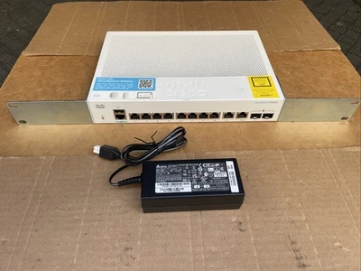 Cisco Business 350 Series 8-Port Gigabit Managed Switch CBS350-8T-E-2G - Image 1 of 4