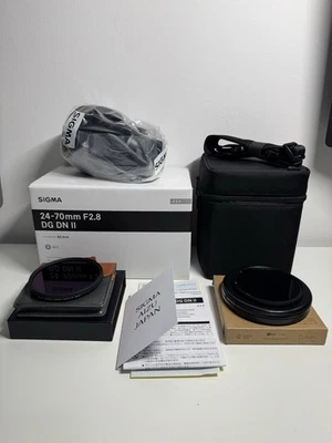 Sigma 24-70mm F2.8 DG DN II Art Lens - Sony E-Mount - Mint (refurbed) & Filters - Image 1 of 4
