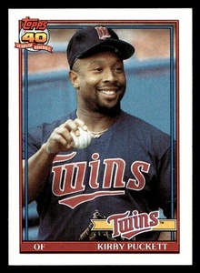 1991 Topps Kirby Puckett #300 Minnesota Twins - Picture 1 of 2