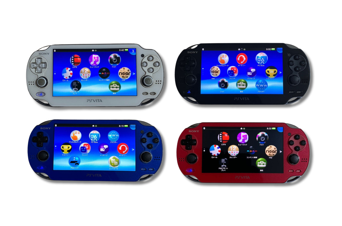 PSvita-1000 セット SONY VITA PSVita 1000 本体 すぐ遊べるセット 選べるカラー