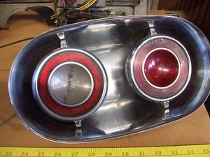 1960 cadillac tail lights,lenses,housings,bezel,sockets,60,eldorado,deville,rear - Imagen 1 de 7