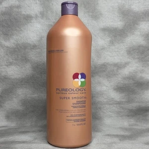 PUREOLOGY Color Care Super Smooth Shampoo 33.8 oz / 1 L Discontinued, NEW - Picture 1 of 2