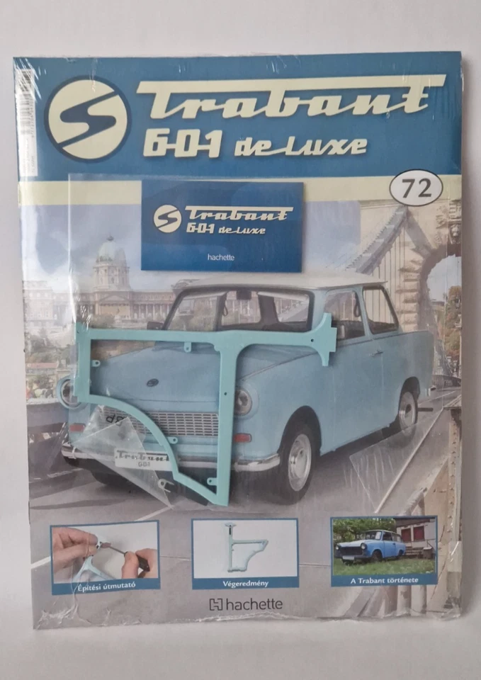 Trabant 601 de Luxe 1:8 Baumodel Nr  Ausgabe 72 DDR PKW 1/8 Hachette Bauteil - Bild 1 von 1