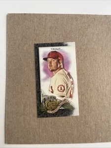 2022 Topps Allen & Ginter - Mike Trout #35 Mini Black Border - Bild 1 von 6
