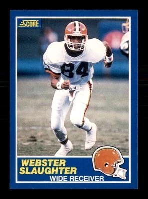 1989 Score #41 Webster Slaughter   NM/NM+ X3389028 - Image 1 of 3