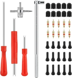 Tire Valve Stem Core Replacement Tool Kit TR413 Valve Core Remover Installer - Picture 1 of 7