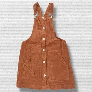 Vanilla Star Mädchen Cord Rockall Kleid Pullover Größe 10 rostbraun neu mit Etikett - Bild 1 von 7