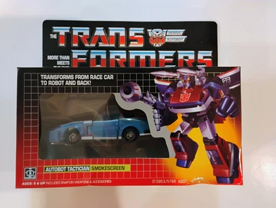 Transformers G1 SMOKESCREEN Reissue Encore KO NIB - Image 1 of 2