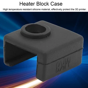 12Pcs Heater Block Cover Heating Aluminium Cap Silicone Sock Sleeve 280℃ Hi FI - Picture 1 of 19