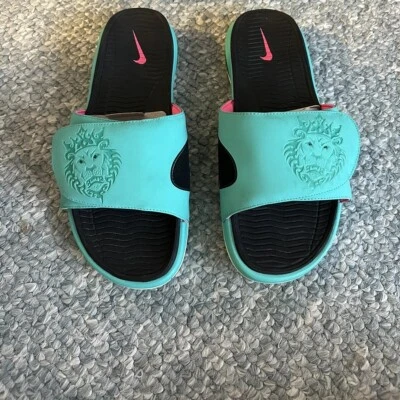 2012 Nike Air LeBron Slide 'South Beach' 487332-400 Size 8 LeBron 8 VIII OBO - Image 1 of 4