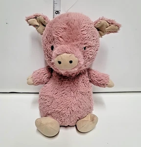 Jellycat London Medium Peanut Pig 9" Plush Toy Stuffed Animal Pink - Picture 1 of 11