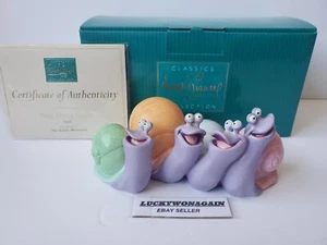 Little Mermaid Sing Along Snails WDCC Classic Walt Disney Collection Box COA - Picture 1 of 13