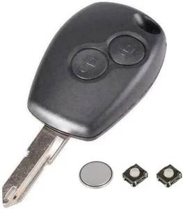 Coque plip Key for Renault Dacia Logan Sandero Duster Lodgy Blade NE73 Kit - Picture 1 of 5