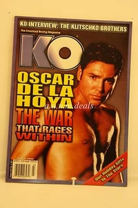 KO The Knockout Boxing Magazine, OSCAR De La Hoya, March 2003 - Picture 1 of 2