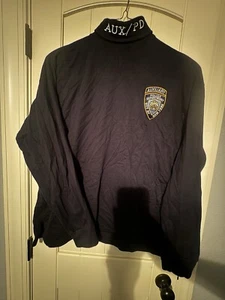NYPD Long Sleeve Blue Turtle Neck Size XL Cotton New York City Police Department - Picture 1 of 3