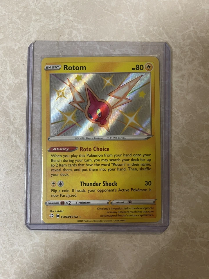 Rotom; Shining Fates; Shiny Rare SV038/SV122 - Image 1 of 1