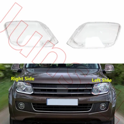 Un par de carcasa de lente de faro izquierdo derecho para Volkswagen Amarok Ute 2H 2010-2021 Foto 1 de 4