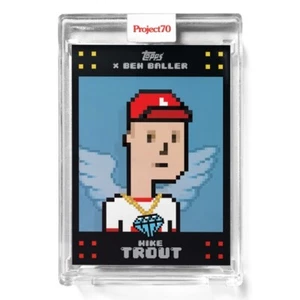 2021/22 Topps Project70® #930 🔥 2007 Mike Trout by Ben Baller 🔥 LA Angels - Picture 1 of 2