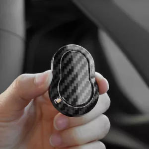 2X Gancho de Fibra de Carbono Negro Accesorios Interior Coche Salpicadero Gancho Soporte Clips - Imagen 1 de 13