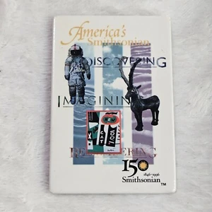 Vintage Smithsonian Institution 150th Anniversary Kühlschrankmagnet 3” x 2” 1996 - Bild 1 von 8