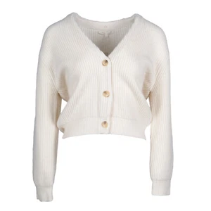 Maje Women's Cardigan Size 1 / S Cropped Cardigan Wool Blend MFPCA00200 - Picture 1 of 9