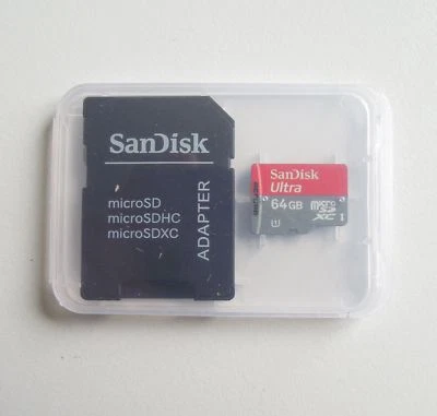 64GB SanDisk Ultra Micro SDHC SDXC Class 10 TF Memory Card 30MB/s SDSQUNA-064G R - Image 1 of 3