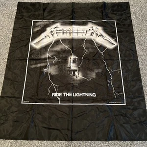 Metallica Ride the Lightning Banner 40in x 45in - Picture 1 of 3