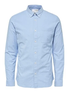 Selected Homme Herren Freizeithemd SLHREGRICK-OX FLEX - Regular Fit S M L XL XXL - Bild 1 von 16