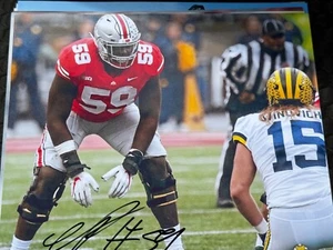 Isaiah Prince Ohio State Lot 2 signed 8x10 Photo - Bild 1 von 2