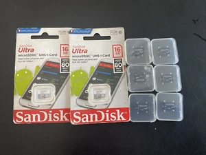 4gb Micro SD Coudisk + 2 16 gb Sandisk Ultra - Picture 1 of 3