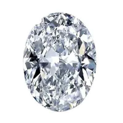 6.65  Caret OVAL Cut  IGI Certified Lab Grown CVD Diamond G Color SI1 Clarity - Image 1 of 4