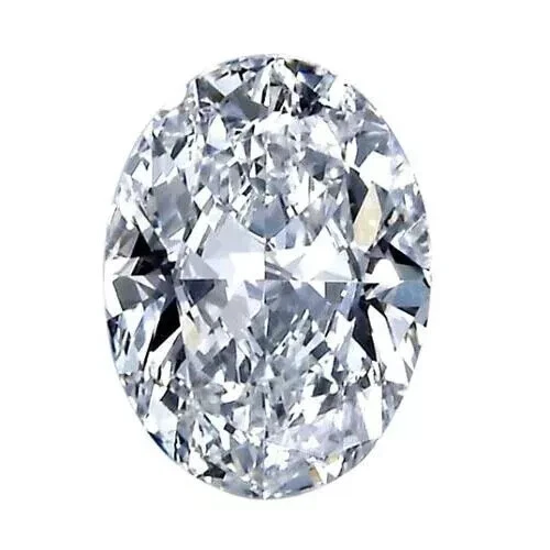 6.65  Caret OVAL Cut  IGI Certified Lab Grown CVD Diamond G Color SI1 Clarity - Image 1 of 4