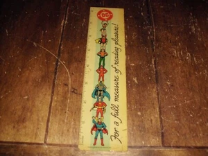 VINTAGE JUSTICE LEAGUE AMERICA RULER SUPER FRIENDS RARE WONDER WOMAN JLA 1970 - Picture 1 of 24