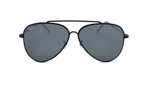 Ray Ban Pilotenbrille Reverse schwarz/silber verspiegelt 0RB0101S 002/GS 59 MM - Bild 1 von 7