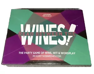 READ BETWEEN THE WINES Party Drinking Board Game Wine Tasting Wit & Wordplay FUN - Picture 1 of 5