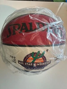 Spalding 1995 NBA PHOENIX All Star Game Money Ball Leder Basketball 7/700 NEU - Bild 1 von 11