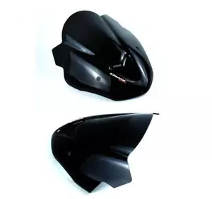 Ermax Sport Screen Windshield Deflector Black Opaque Suzuki SV 650 N 2016 - 2024 - Picture 1 of 6