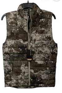 NWT Cabela's Strata 3M Thinsulate Windstopper Camo Vest Featherless Size S - Picture 1 of 9