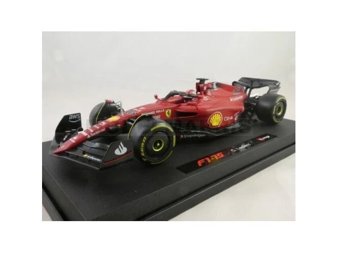FERRARI F1 F1-75 N.16 2022 CHARLES LECLERC 1 18 Burago Formula 1 Nouveau modèle