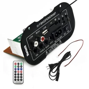 220 V Autozubehör BT HiFi Bass Audio USB TF MP3 FM unterstützt 12 V/24 V Fahrz - Bild 1 von 11