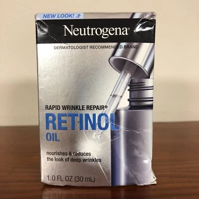 Neutrogena Aceite de Retino Aloe Reparación Rápida de Arrugas, 1 fl oz (30 ml) Foto 1 de 4
