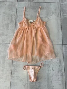 marilyn Monroe by Warner's lingerie new M peach vintage - Picture 1 of 4