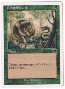 Giant Growth 6th Edition #233 Magic The Gathering 1999 MTG Single - Picture 1 of 2
