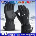 AU Touch Screen 3 Gear Temperature Electric Heated Gloves for Winter (Battery Bo