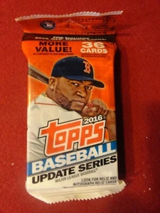 Topps Update Baseball 2016 confezione grassa mai aperta  - Foto 1 di 1