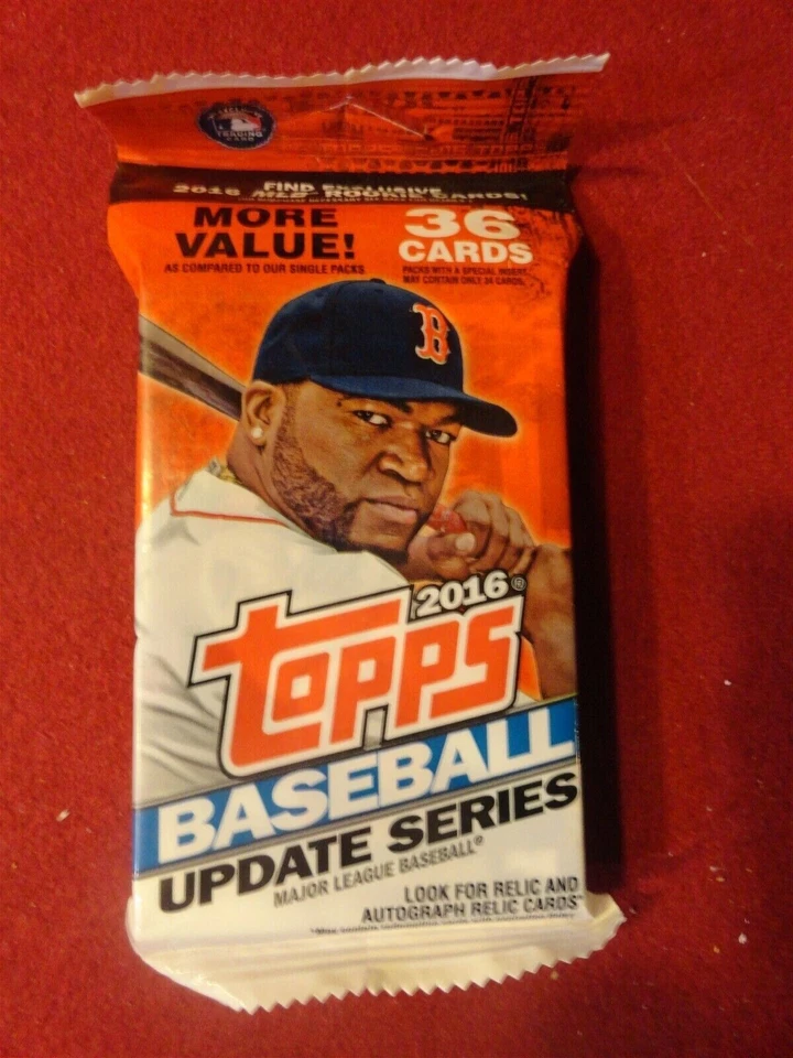 Pacote de gordura fechado de beisebol atualização 2016 Topps  - Imagem 1 de 1