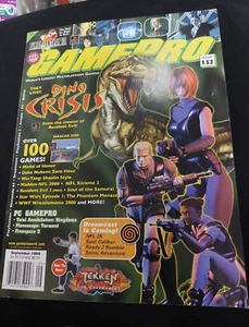 GamePro Video Game Magazine Sept 1999 #132 Dino Crisis - Picture 1 of 2