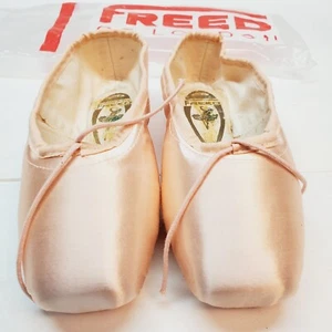 Freed of London Classic Pointe Shoes Size 3.0 XXX Deep Vamp SBT 102 Ballet Dance - Picture 1 of 8