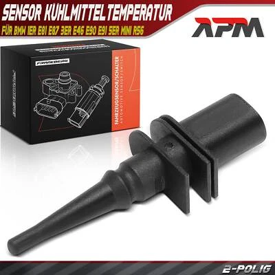 Sensor Aussentemperatur für BMW 1er E81 E87 3er E46 E90 E91 5er E39 E60 Mini R56 - Bild 1 von 4