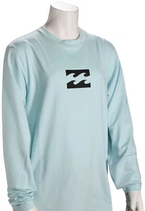 Billabong Boy's All Day Wave LS Surf Shirt - Coastal - New - Picture 1 of 1